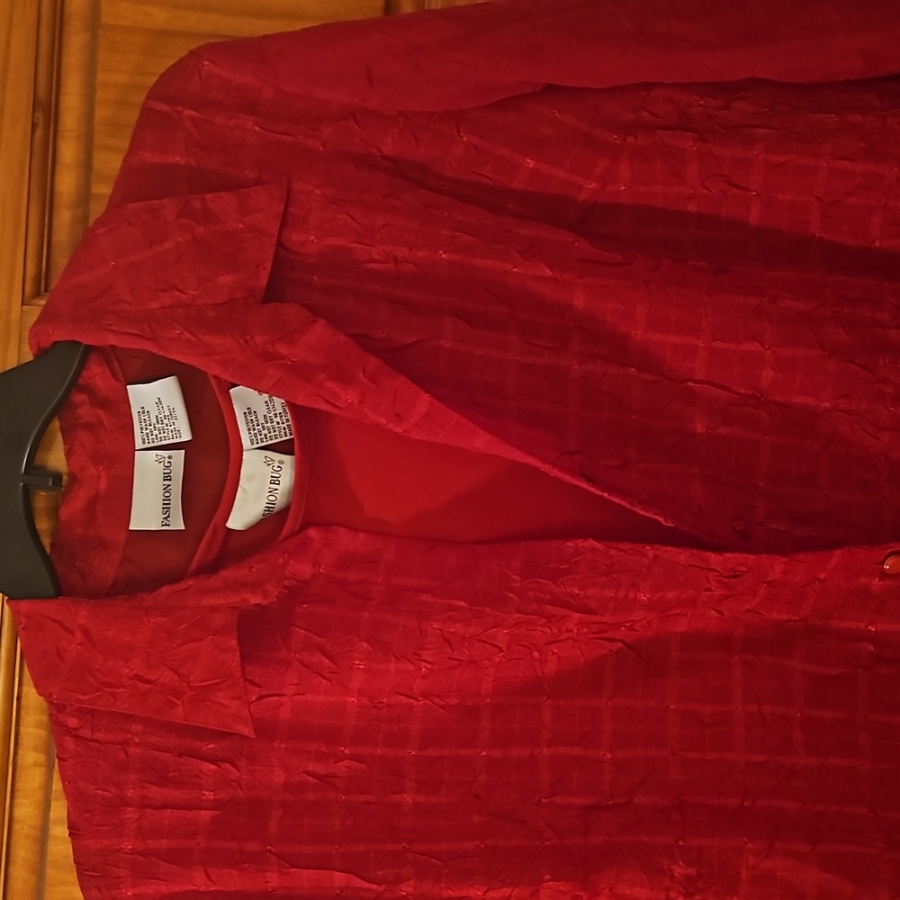 Plus Size Button Front Blouse - image 2